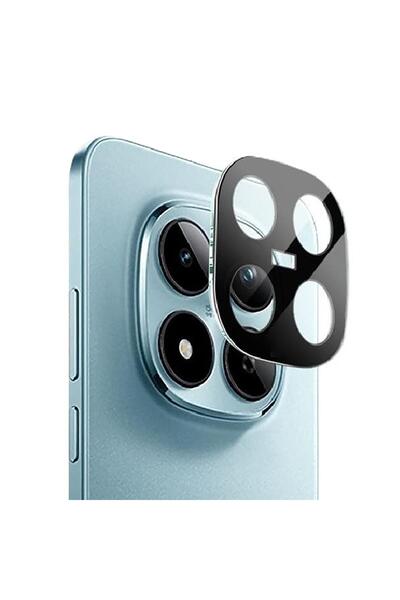 Microsonic Camera Lens Protection Glass Compatible with Xiaomi Poco M8 Pro Black