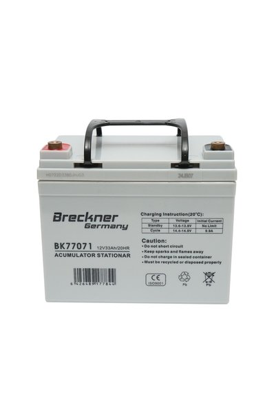UTB Σύστημα μπαταριών ηλιακών κυψελών gel 12V 33Ah 20HR 196x130x155mm FCG12-3...