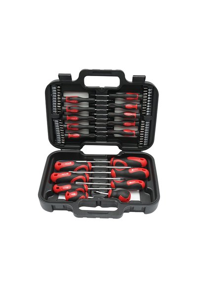UTB Screwdriver and bit combination kit 58 pieces Breckner Germany