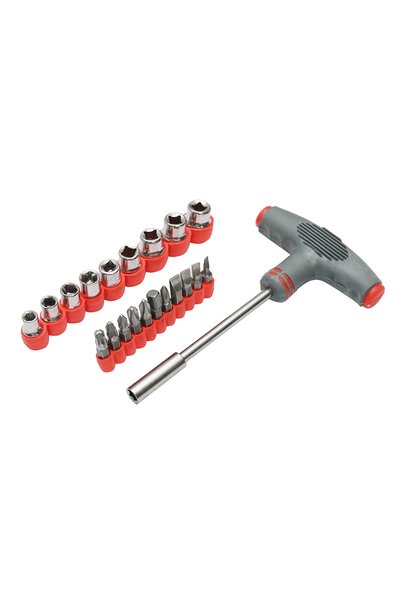 UTB 21-piece slotted and socket screwdriver set with handle Breckner Germany