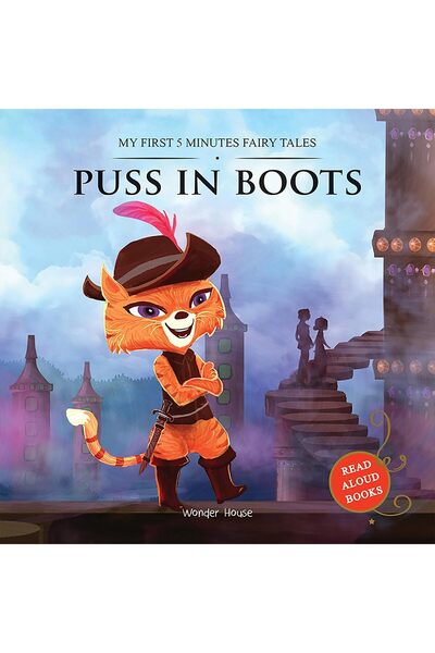 Jarir Bookstore My First 5 Minutes Fairy Tales Puss in Boots : حكايات خرافية تقليدية للأطفال (مختصرة ومعاد تدويرها)