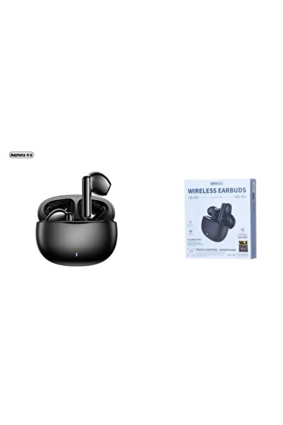 Remax Ασύρματα Bluetooth ακουστικά TWS W12 σε μαύρο χρώμα