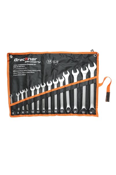 UTB Set 14 chei combinate cu suport husa 8-24 mm Breckner Germany