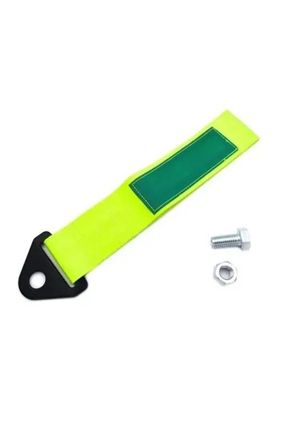 OEM Ιμάντας Tow Hook προφυλακτήρα για ρυμούλκηση αυτοκινήτου 24 εκ. - κίτρινο...
