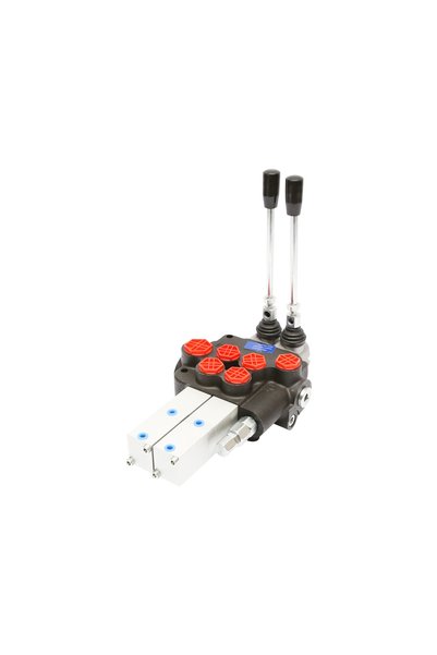 UTB Distribuitor hidraulic P80 pneumatic cu 2 cai Breckner Germany