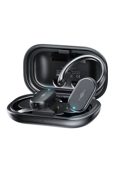 OEM Wekome WS-02 Bluetooth ασύρματα ακουστικά σε μαύρο χρώμα