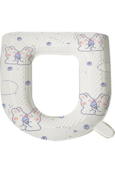 Arabest Universal EVA Foam Toilet Seat Cushion,O-Shaped Cartoon Rabbit Design...
