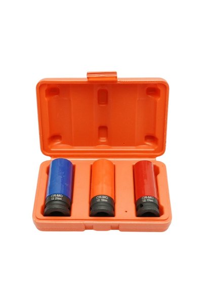 UTB Trusa chei tubulare prezoane roti de impact cu protectie janta 17mm, 19mm...