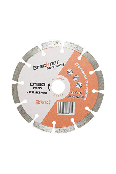 UTB Disc diamantat segmentat 150x22.23mm, segment 10mm pentru caramida, beton...