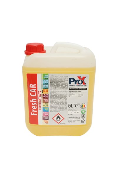 UTB Odorizant auto concentrat Pepene Galben Fresh Car Pro-X 5L