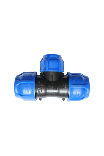 UTB Σύνδεσμος Τ μείωσης συμπίεσης D40x32x40mm, PN16 για συστήματα άρδευσης