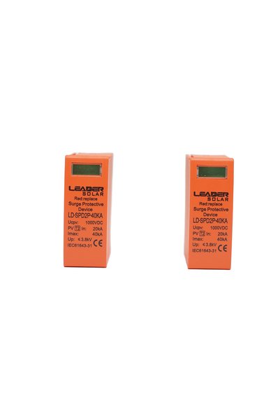 UTB Set 2 cartuse pentru descarcator supratensiune DC SPD 2P-40KA 1000V Leader