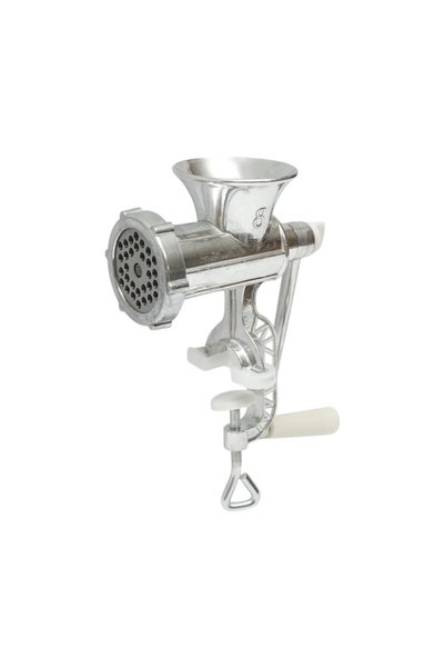 UTB Masina de tocat carne manuala Nr. 8 din aluminiu