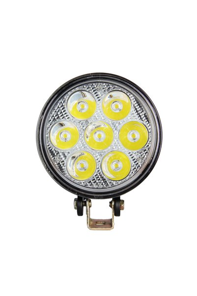 UTB Лампа със 7 LED диода 10-30V 21W ъгъл на разсейване 60 градуса тип прожек...