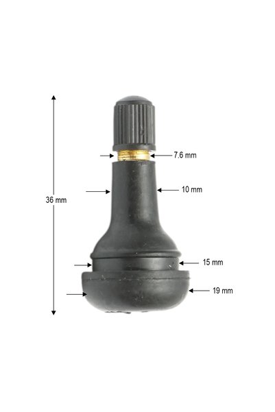 UTB Valva roata tubeless 36mm TR412
