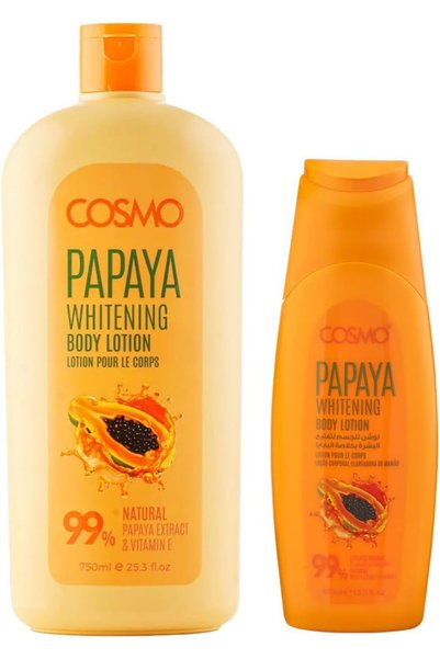 CD Cosmo Designs Cosmo Skin Care 99% Natural Papaya Whitening With Vitamin E ...