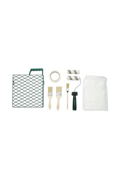 UTB Set vopsit si zugravit cu trafalet 10cm, 2 role, 3 pensule, gratar, banda...