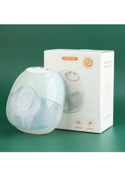 Generic Brand RIS6060968 Wearable Electric Breast Pump – Hands-Free, Wireless, Ultra-Quiet (0-30dB), Skin-Friendly Petal Cushion, Adjustable Modes & Suction Levels