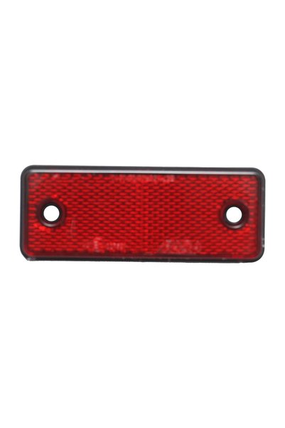 UTB Lampa reflectorizanta dreptunghiulara rosie
