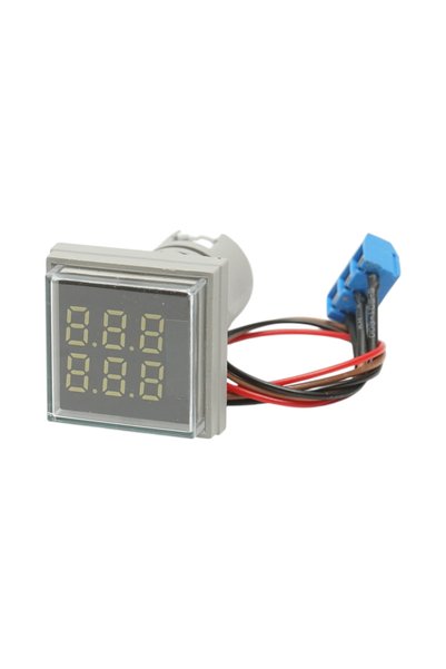 UTB Indicator digital contor LED alb 0-999999, 220V/380V AC Ø 22mm Breckner G...