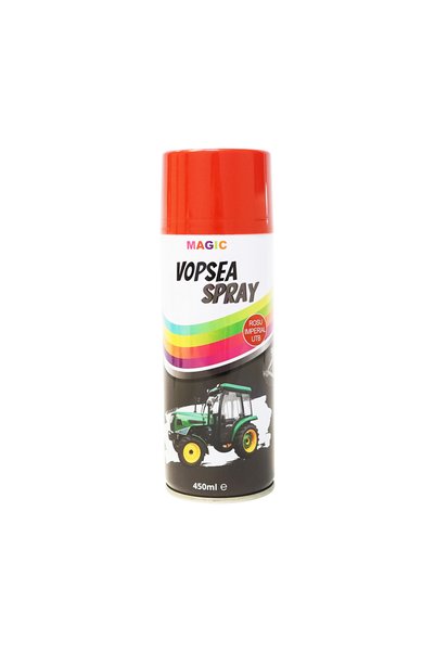 UTB Spray vopsea auto rosu imperial profesionala cu uscare rapida 450ml MAGIC