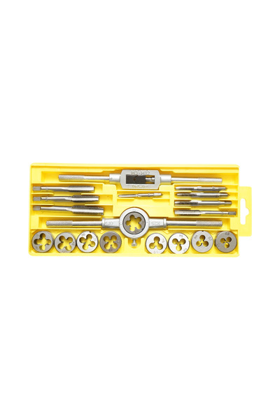 UTB Trusa tarozi si filiere metrice M3-M12mm 20 piese Crownman