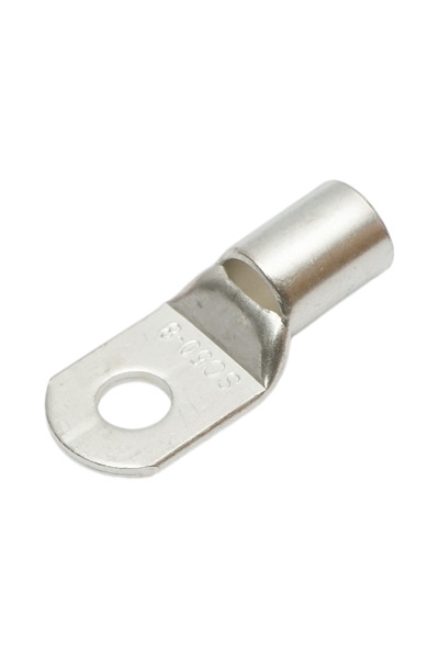 UTB Electrical cable lug 50mm², ring M8, uninsulated tinned copper SC50-8 Lon...