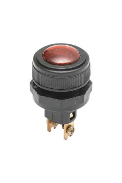 UTB Red indicator light 12V/10A–24V/5A with 2 pins universal