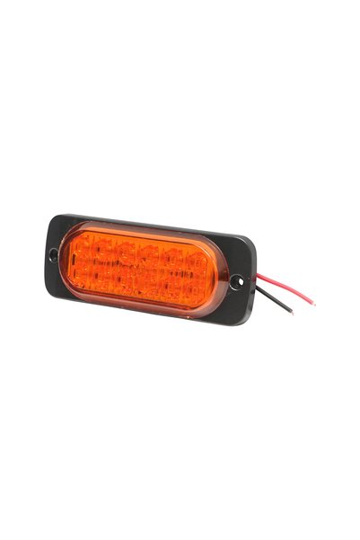UTB LED стробоскопна странична лампа, жълта, 116мм, 12-24V, FR1278Y, Breckner...