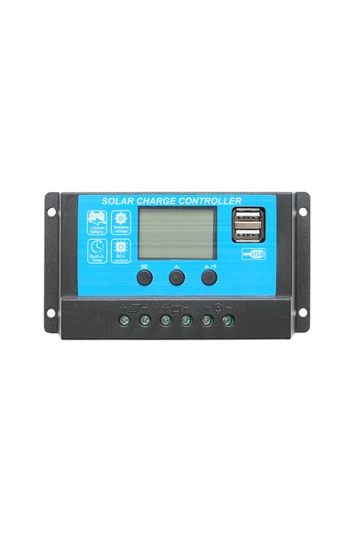 UTB Ρυθμιστής τάσης για ηλιακό πάνελ 12/24V, 20A, 2 θύρες USB, Breckner Γερμανία