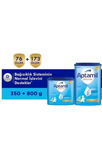 Aptamil 4 Pronutra Devam Sütü 350 + 800 gr