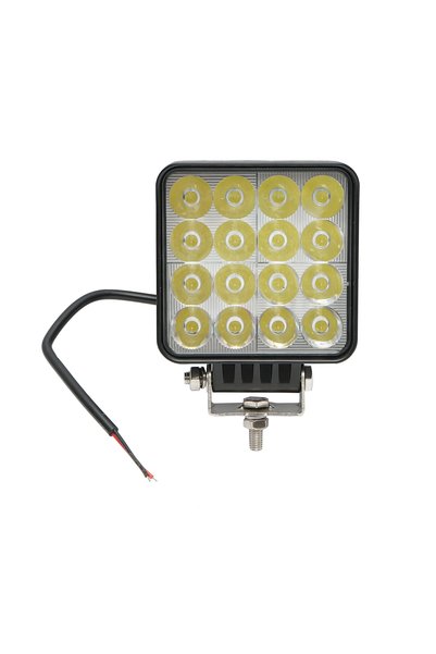 UTB Proiector LED pătrat combo 12-80V, 42W carcasă din aluminiu 107x107x40mm