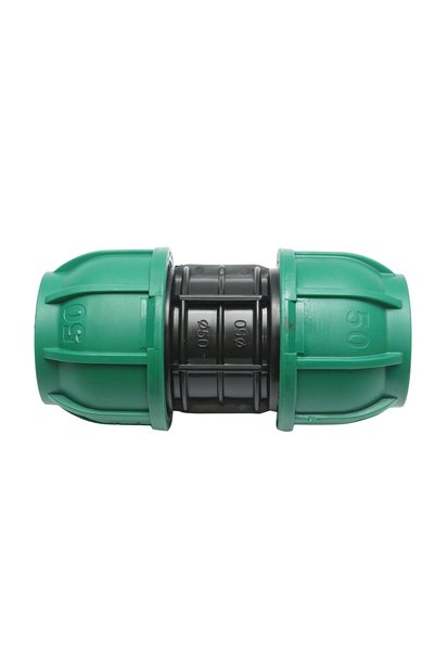 UTB Mufa, cupla imbinare egala D50x50mm PN10 bar pentru sisteme de irigatii