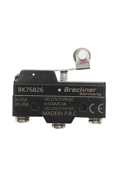 UTB Краен изключвател с лост и ролка 125-250V AC/DC 15A Breckner Германия