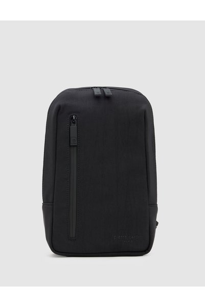 Pierre Cardin Black Backpack 50337233-Vr046
