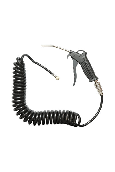 UTB Pistol suflat aer comprimat cu duza 120mm, furtun spiralat 5m si cupla ra...