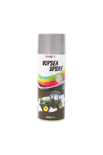 UTB Car paint spray Grey Case Claas Deutz 9104 aluminum grey 450ml MAGIC