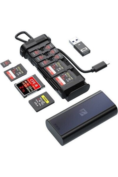 Freewell PRO CARD READER CF Express Type A/B, SD, TF COMBO