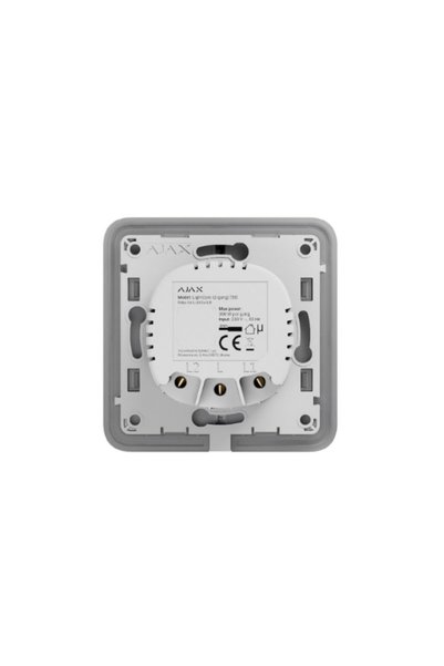 Ajax Διπλό Relay Διακόπτη LightCore 2-Gang REL.013