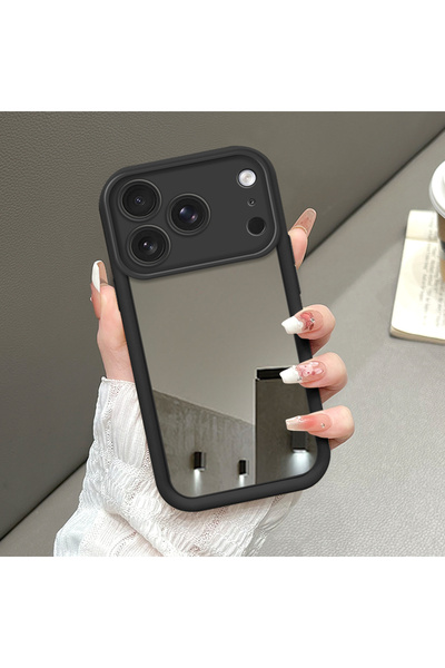 Hontinga حافظة هاتف متوافقة مع iPhone 18 Pro Max، حافظة سيليكون عاكسة مضادة للسقوط