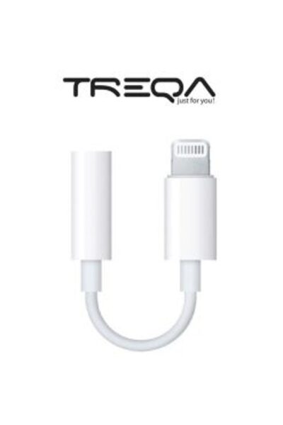 Treqa Αντάπτορας Ακουστικών Lightning σε Jack 3.5mm CA-1052 Λευκό