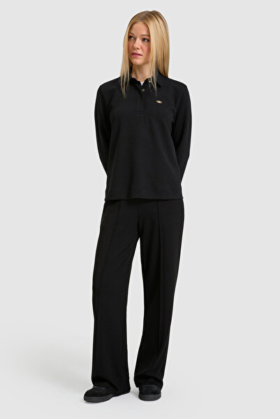 U.S. Polo Assn. Γυναικεία Μαύρα Φούτερ 50333323-VR046