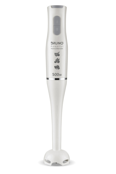 Bruno ραβδομπλέντερ BRN-0091, 2 ταχύτητες, 500W, λευκό