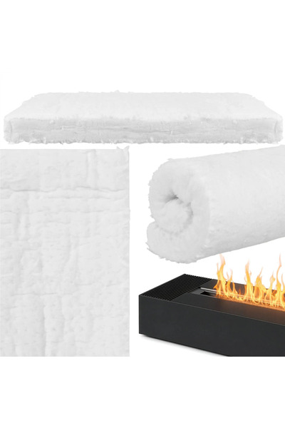 zola Insertie ceramica biosemineu, 30 x 20 x 3 cm, rezistenta 1300°C, fibra a...