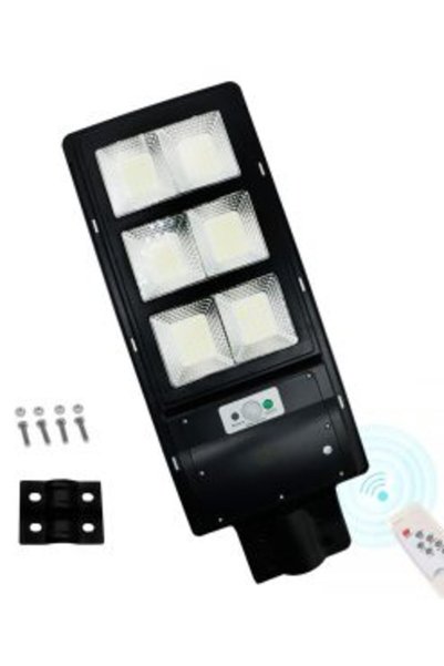 Jortan Led Αδιάβροχο Ηλιακό Φωτιστικό Δρόμου 210 SMD 300W με Ανιχνευτή Κίνηση...