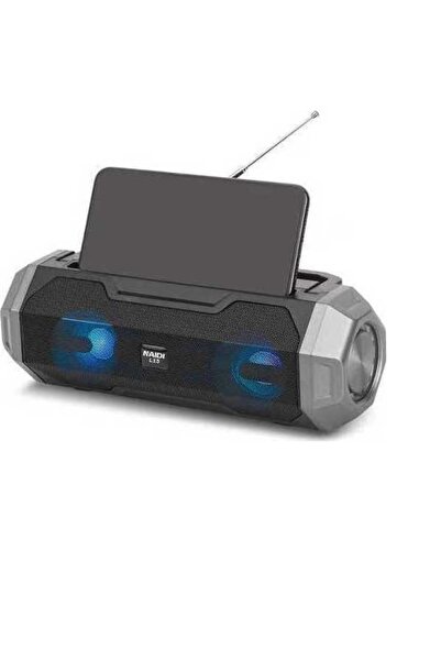 NAIDI Ηχείο Bluetooth L13 Μαύρο με LED, Ραδιόφωνο και Hands Free