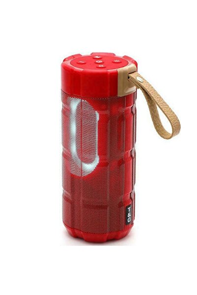 T700 Ηχείο Bluetooth T&G TG-285 5W με Ραδιόφωνο, 4 ώρες, Κόκκινο