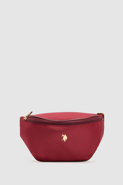 U.S. Polo Assn. حقيبة نسائية باللون الأحمر الداكن 50333596-VR014