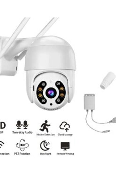 Jortan IP Κάμερα Παρακολούθησης Wi-Fi 1080p Αδιάβροχη IP66 με Αμφίδρομη Επικο...