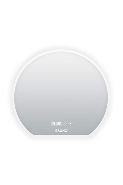Bruno καθρέφτης μπάνιου LED BRN-0202, ημικυκλικός, 24W, 73x80cm, IP67